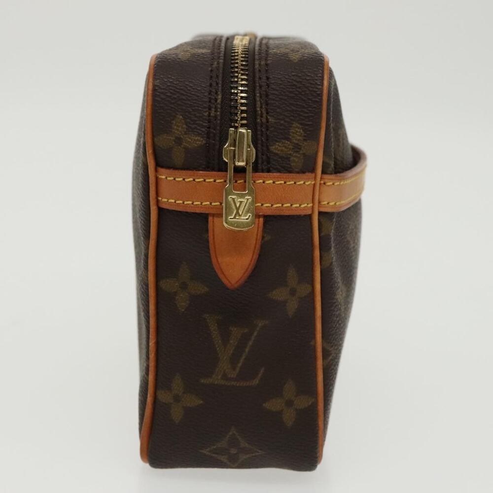 Louis Vuitton Monogram Compiegne 23 Clutch Bag Brown - Picture 10 of 13